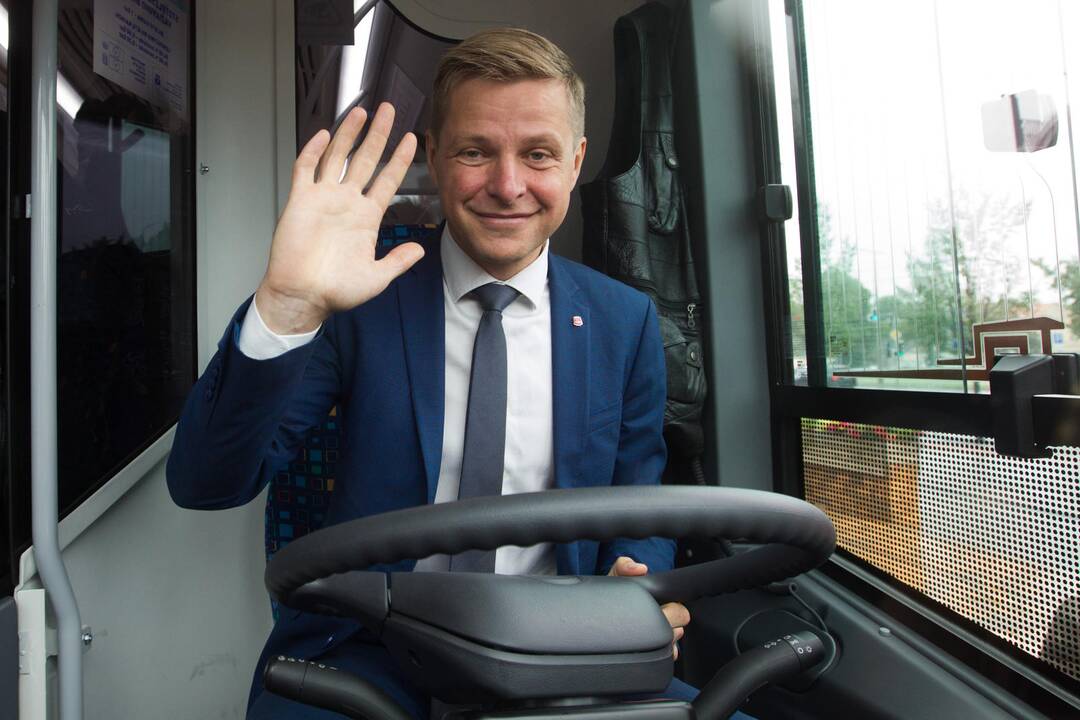 Į Vilniaus gatves išvažiuoja nauji autobusai