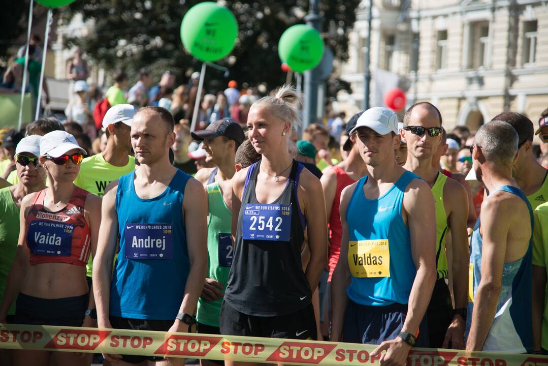 Vilniaus pusmaratonio bėgimas „We Run Vilnius“