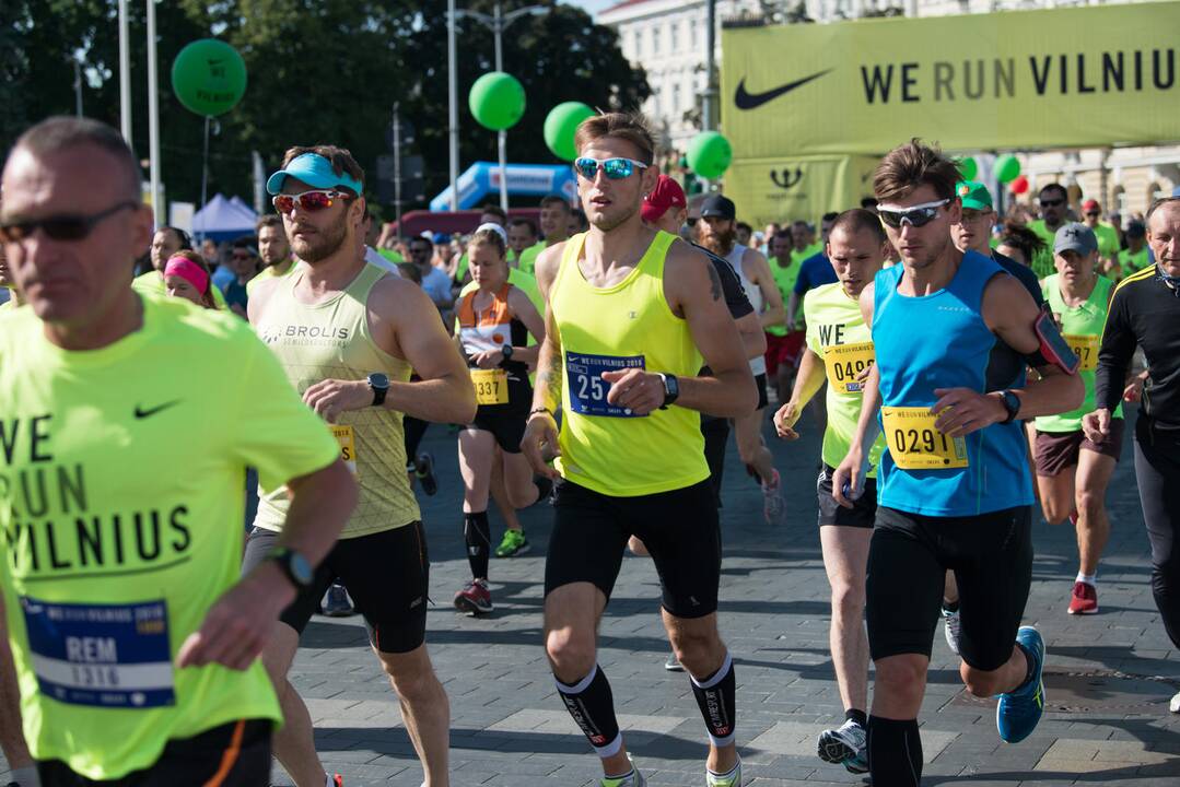 Vilniaus pusmaratonio bėgimas „We Run Vilnius“