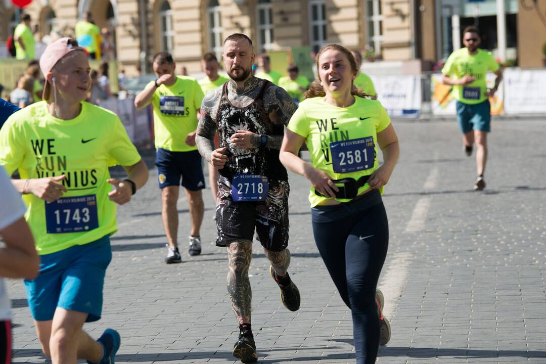 Vilniaus pusmaratonio bėgimas „We Run Vilnius“