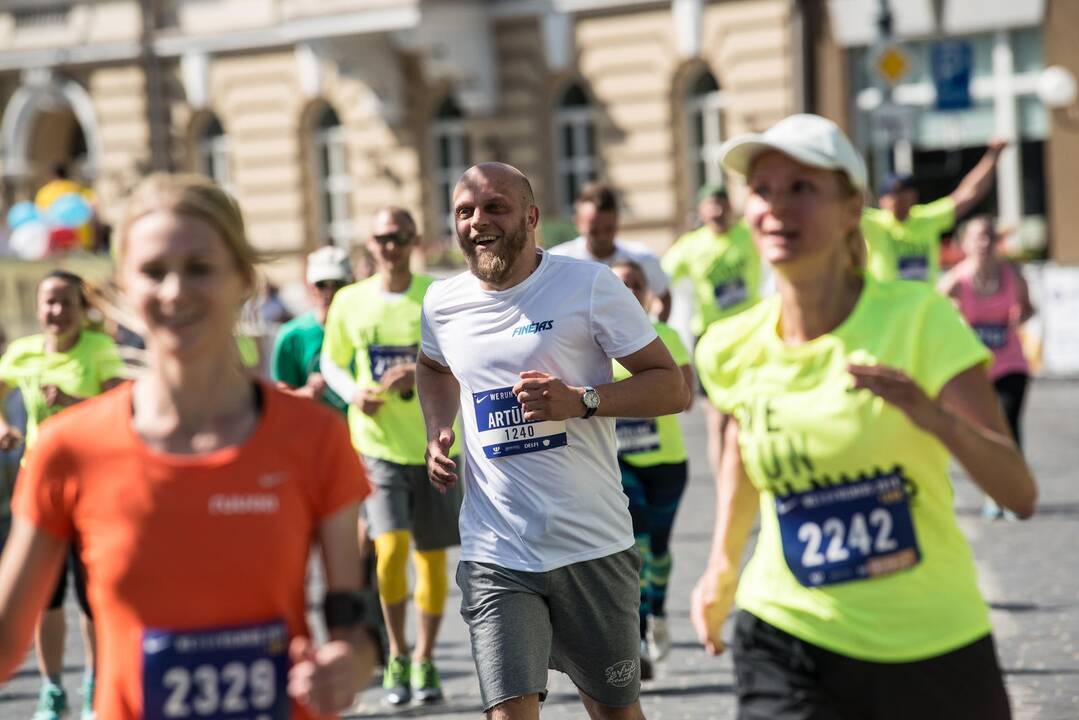 Vilniaus pusmaratonio bėgimas „We Run Vilnius“