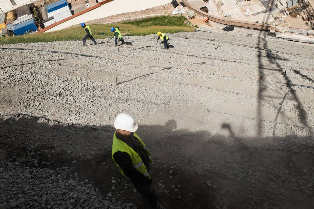 Spaudos konferencija dėl Gedimino kalno tvarkymo