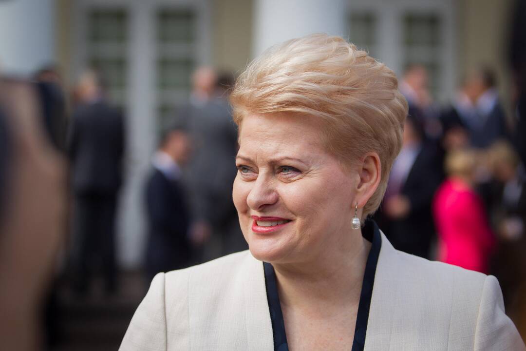 Prezidentė susitiko su ambasadoriais