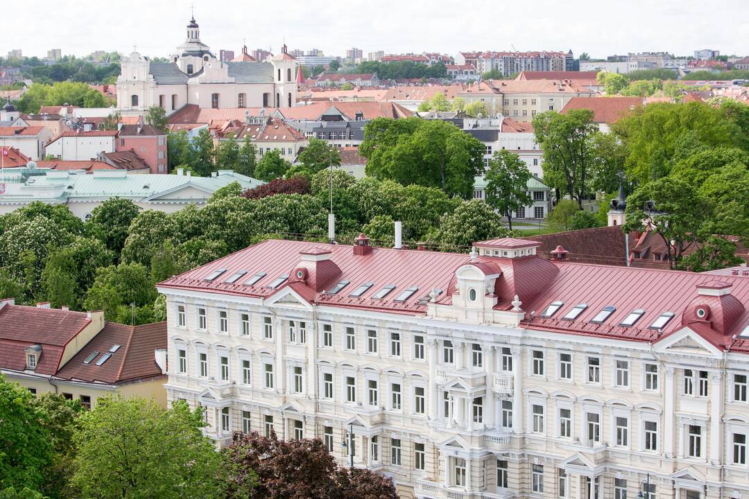 Lankytojams duris atvėrė Vilniaus katedros varpinė