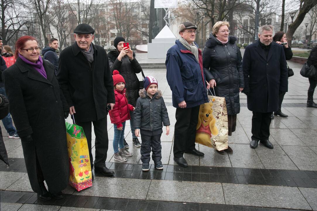 Kelionę pradėjo Kalėdų karavanas