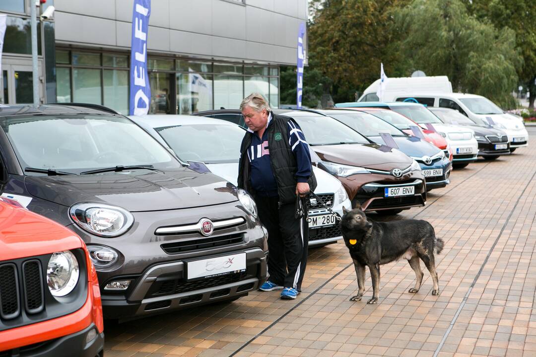 „TOP GEAR apdovanojimų 2016“ dalyvių išlydėtuvės į Taliną