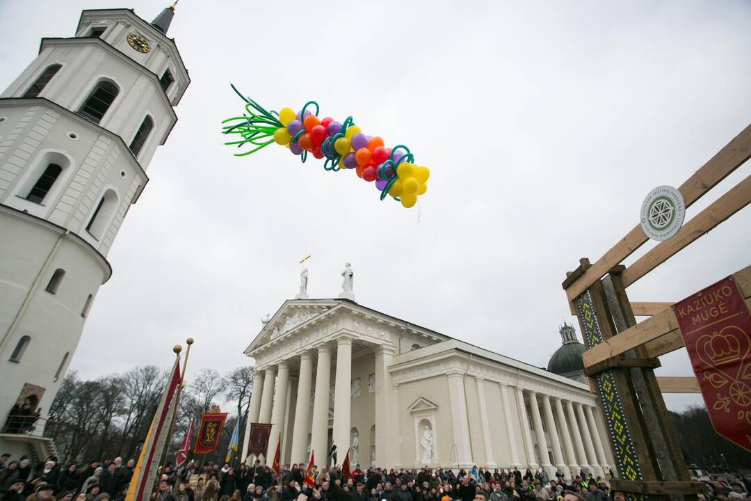 Vilniuje dūzgia Kaziuko mugė