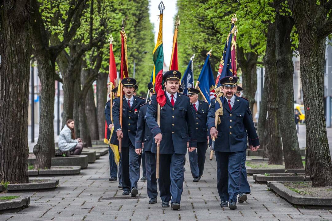 Kauno ugniagesiai švenčia jubiliejų