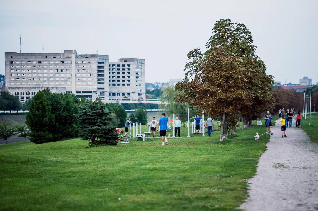 Lauko treniruokliai Kaune