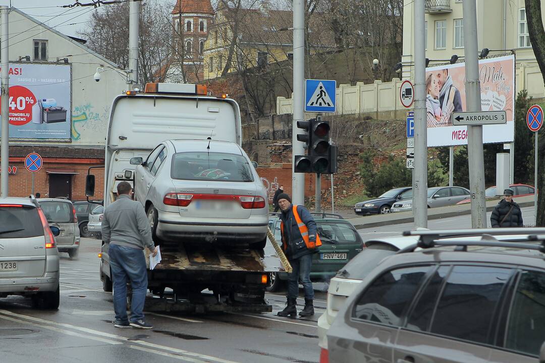 Kaune susidūrė keturi automobiliai