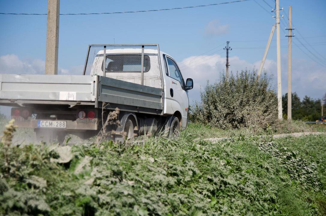 Pavojinga gatvė Mastaičiuose