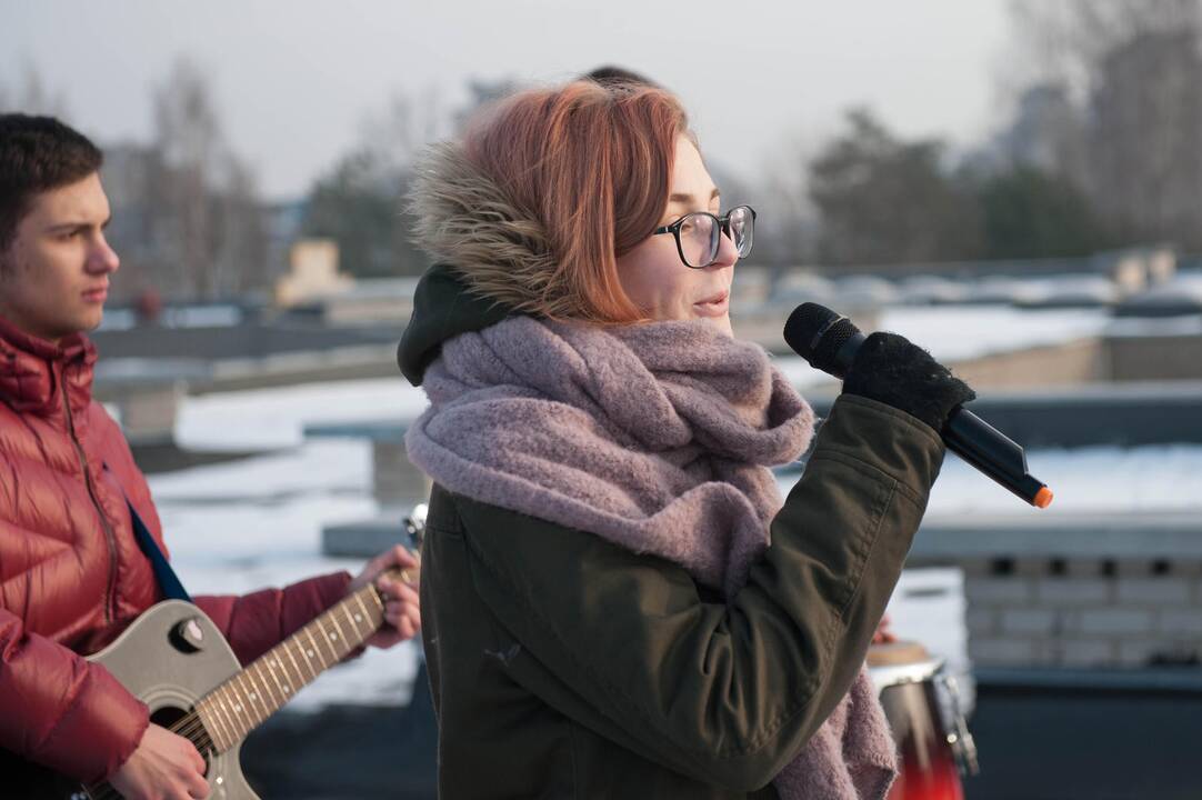 Gimnazistų sveikinimai Lietuvai