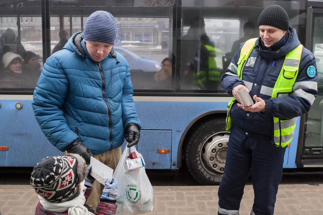 Vilniečius pradžiugino kalėdiniais atvirukais