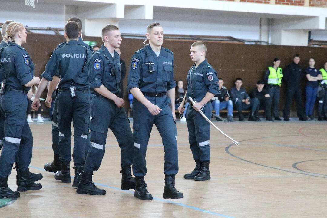 Lietuvos policijos mokykloje - atvirų durų diena