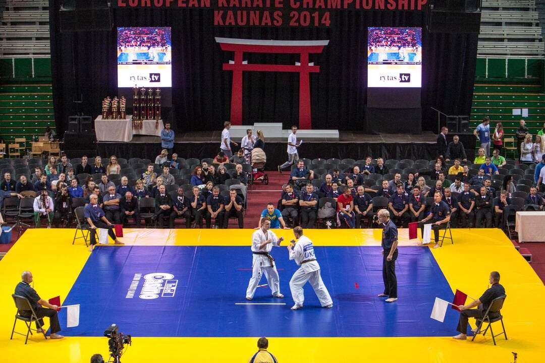 Kiokušin karatė Europos čempionate – dar vienas lietuvių čempiono titulas