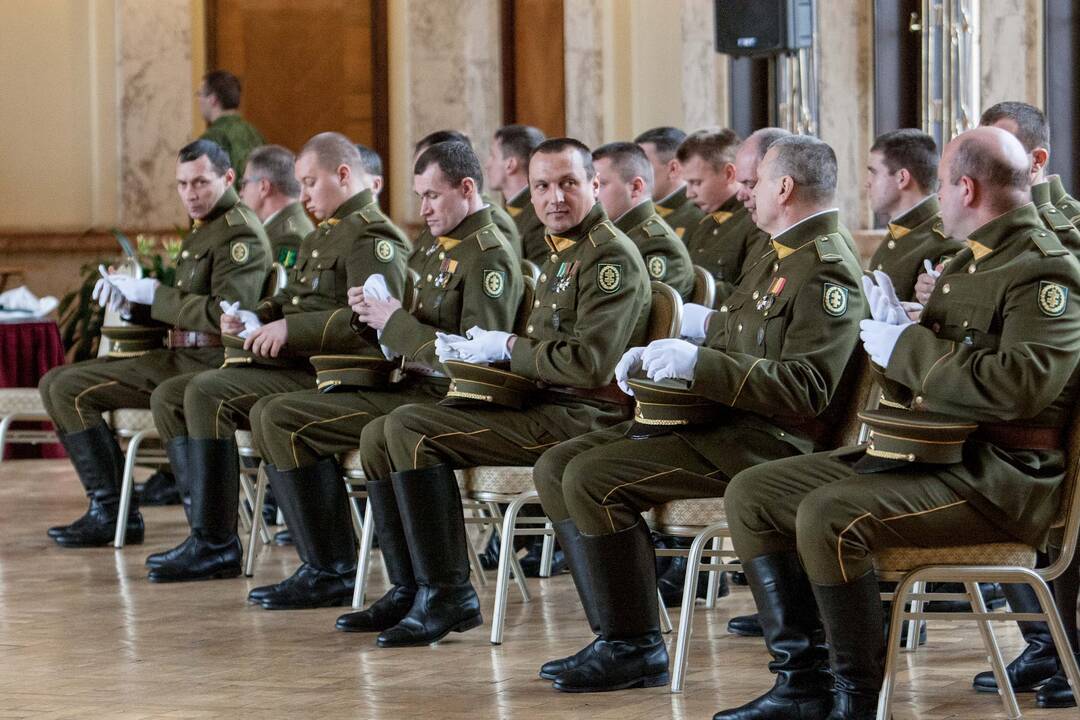 Šaulių susitikimas Kauno karininkų ramovėje