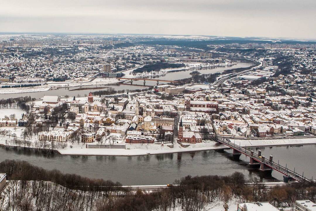 Kaunas iš paukščio skrydžio