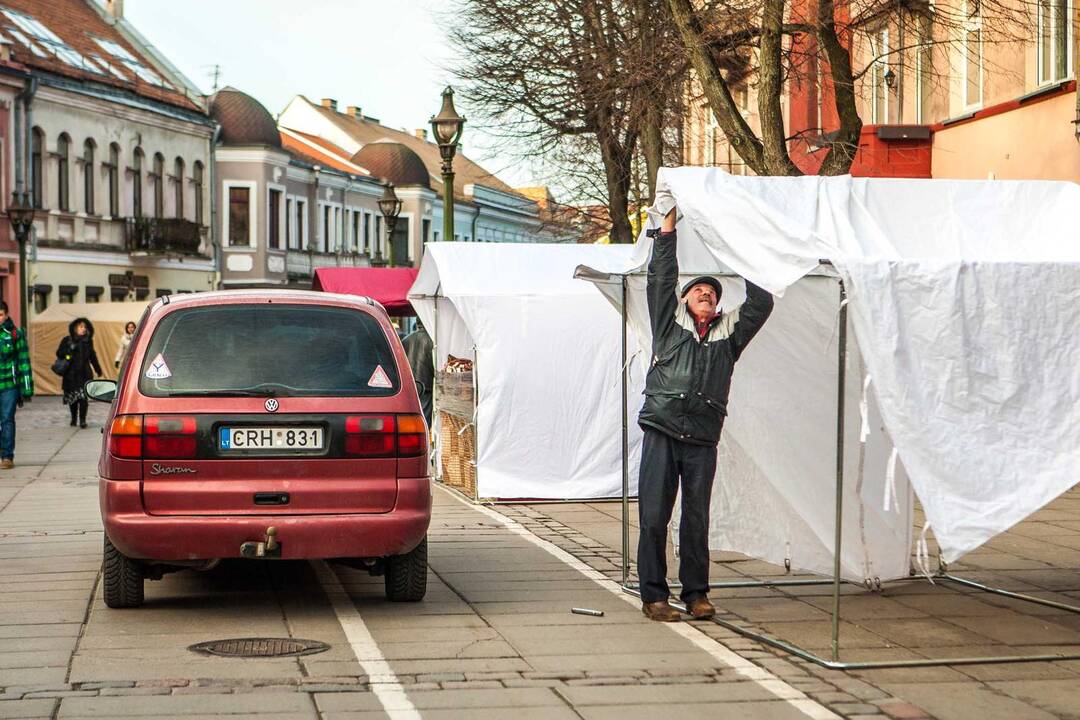 Kazimiero mugė jau šurmuliuoja Kauno centre