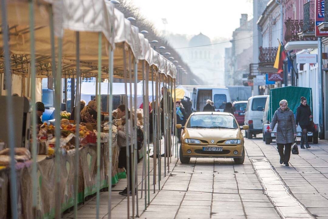 Kazimiero mugė jau šurmuliuoja Kauno centre