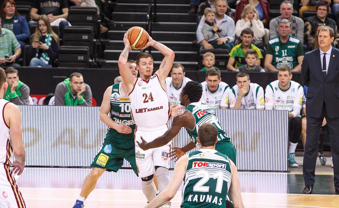 LKL rungtynės "Žalgiris - Lietkabelis"