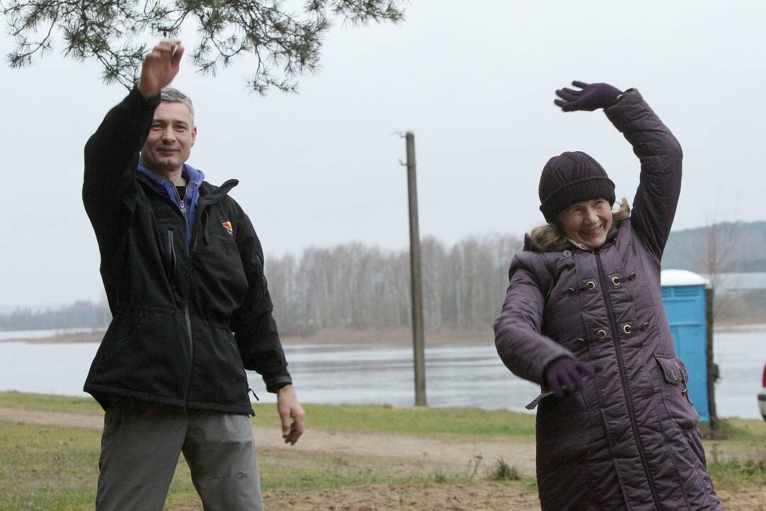 Naujametinės sveikuolių maudynės Kaune