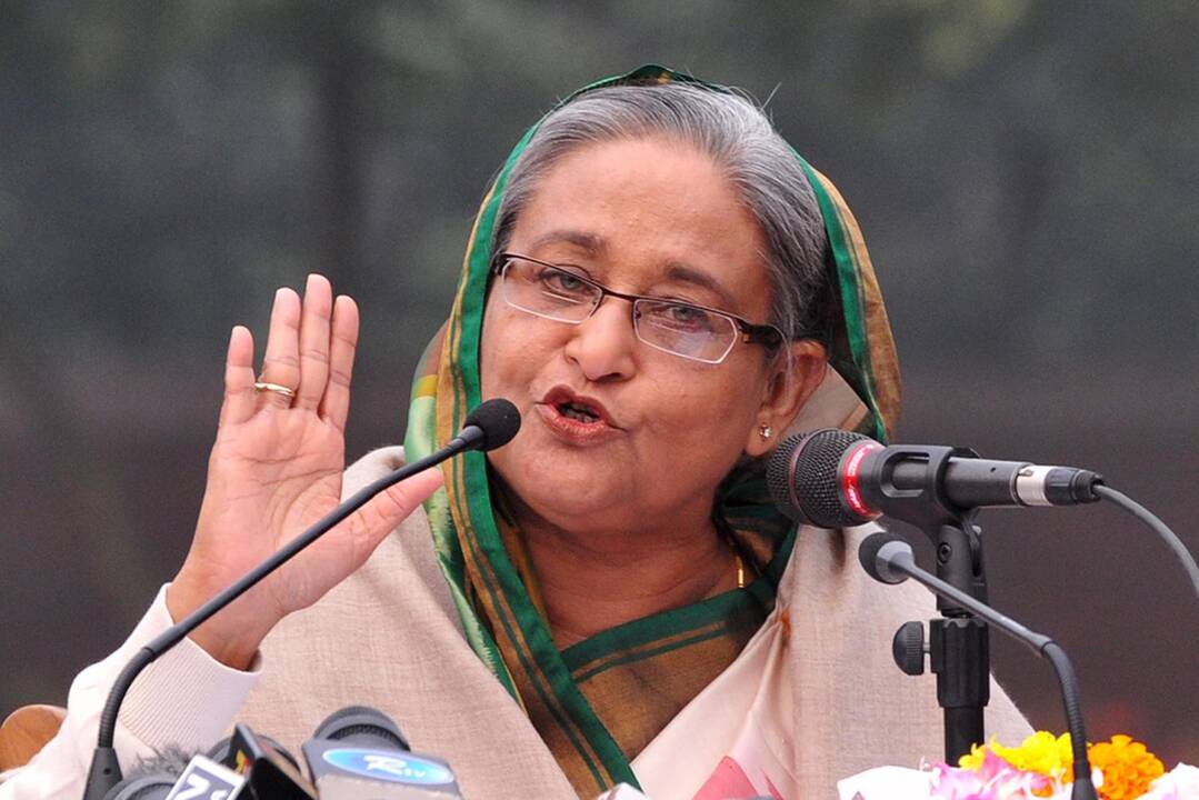 Sheikh Hasina prisaikdinta Bangladešo premjere 