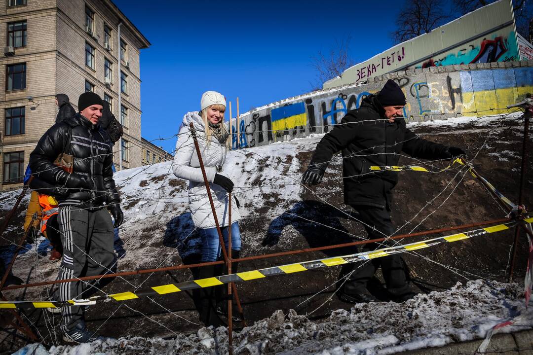 Kruvini įvykiai Kijeve – „Kauno dienos“ korespondento akimis