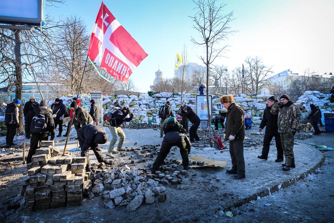 Kruvini įvykiai Kijeve – „Kauno dienos“ korespondento akimis