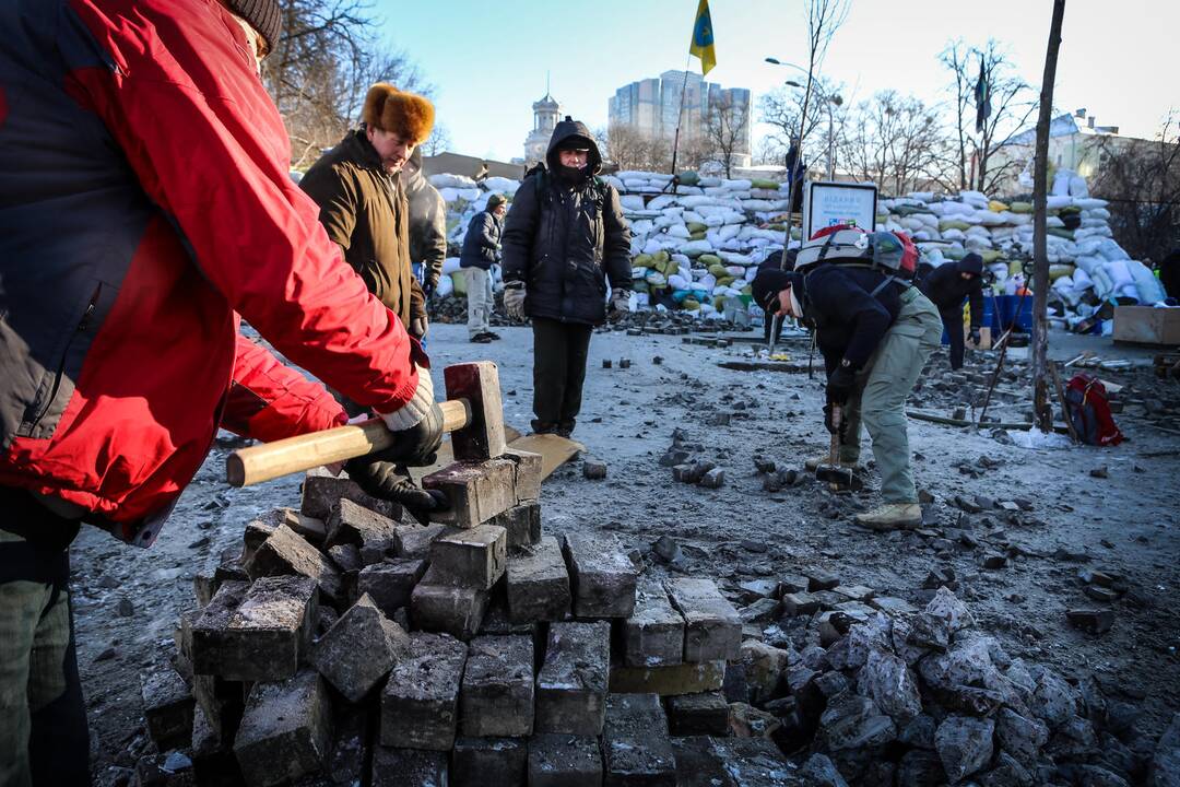 Kruvini įvykiai Kijeve – „Kauno dienos“ korespondento akimis