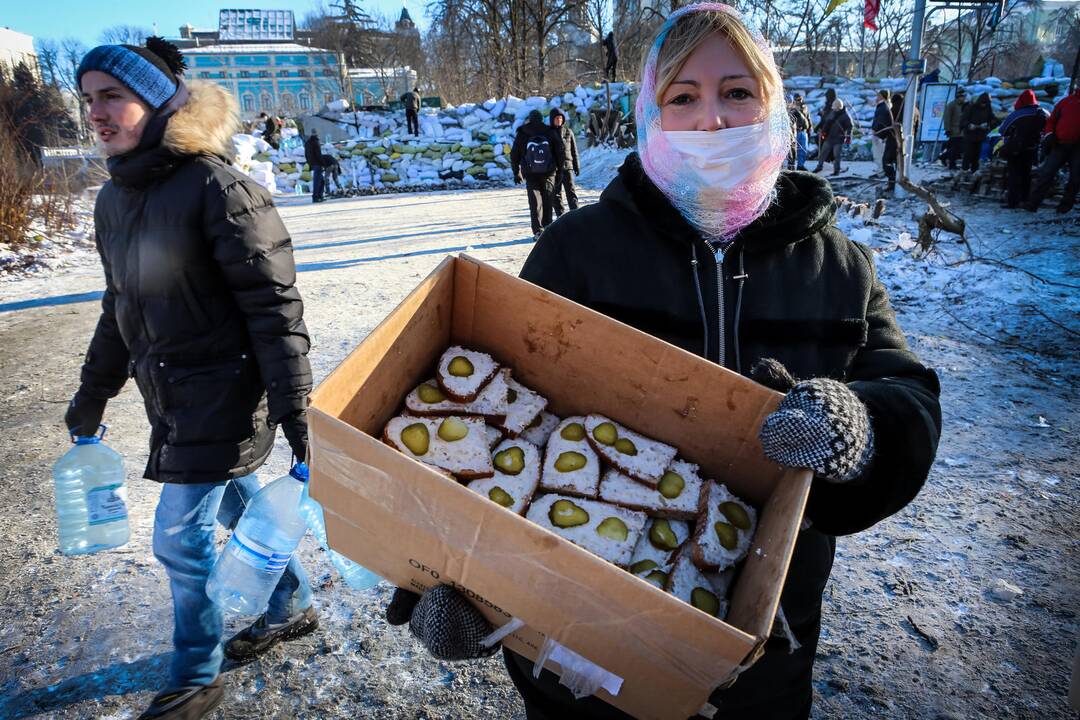 Kruvini įvykiai Kijeve – „Kauno dienos“ korespondento akimis