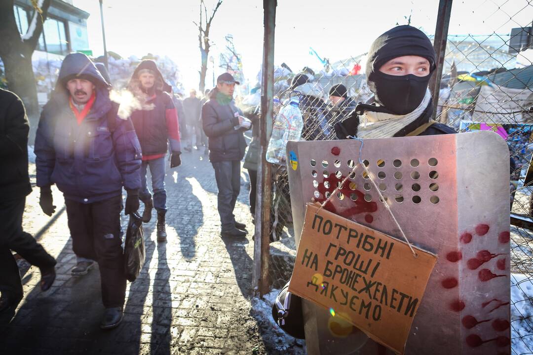 Kruvini įvykiai Kijeve – „Kauno dienos“ korespondento akimis