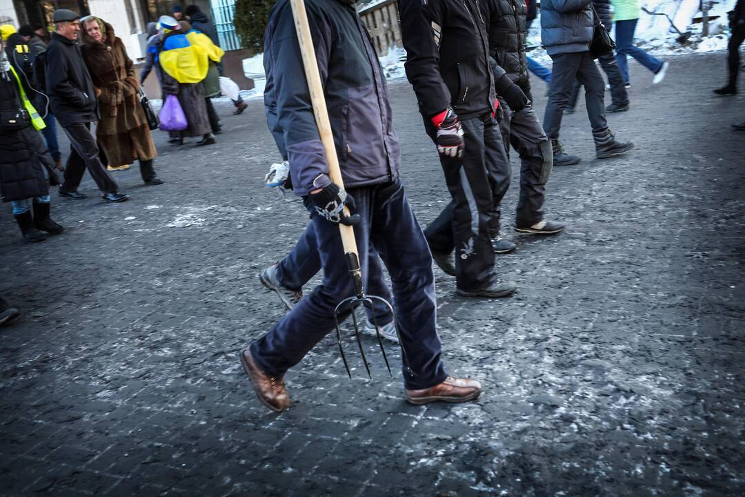 Kruvini įvykiai Kijeve – „Kauno dienos“ korespondento akimis