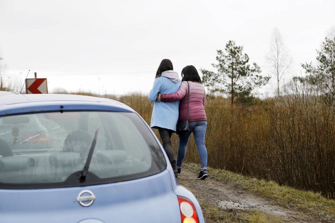 BMW avarija Kairių kelyje