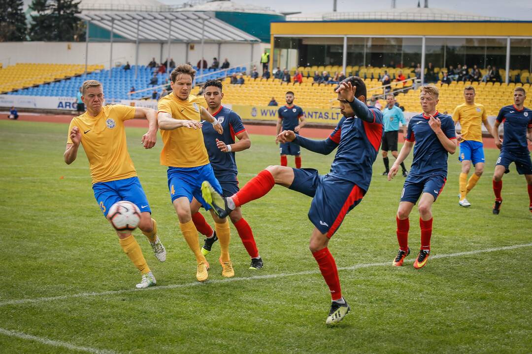 A lyga: "Atlantas" - "Stumbras" 0:0