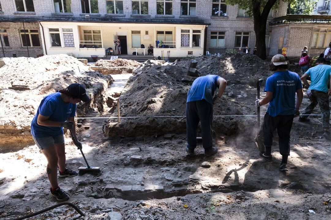 Didžiosios sinagogos archeologiniai radiniai