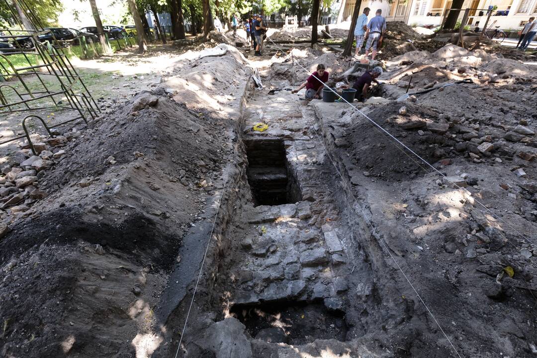 Didžiosios sinagogos archeologiniai radiniai