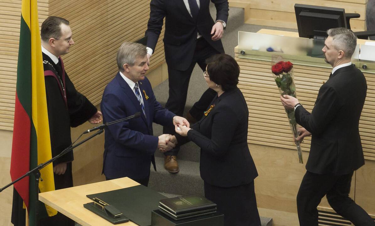 Nauji Seimo nariai – O. Valiukevičiūtė ir A. Kupčinskas