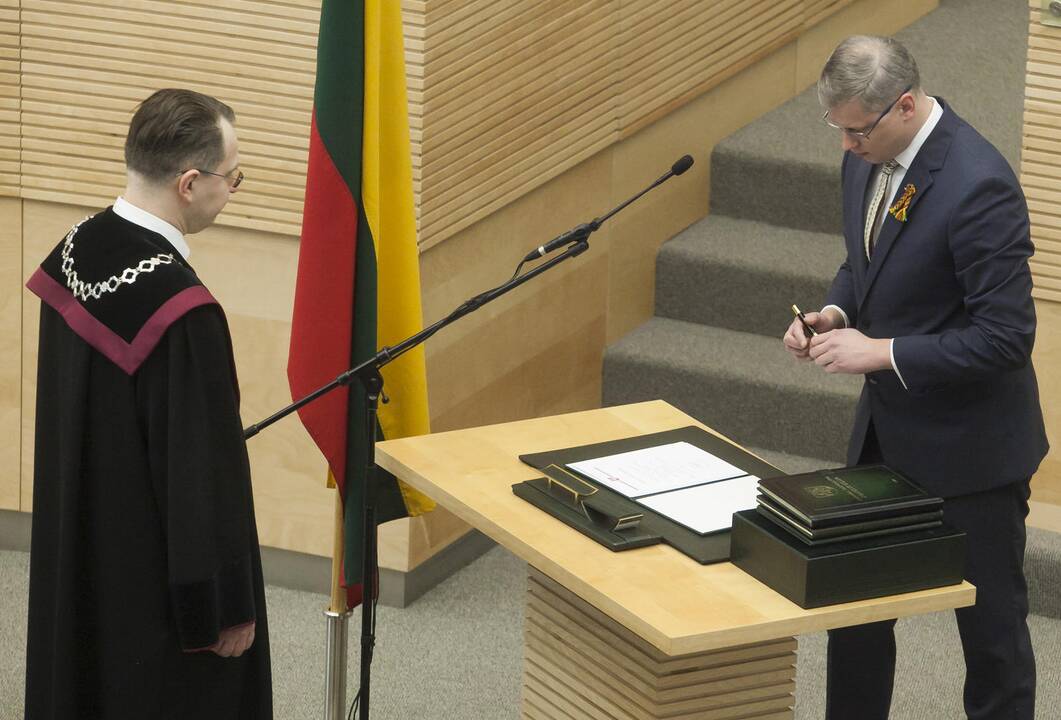 Nauji Seimo nariai – O. Valiukevičiūtė ir A. Kupčinskas