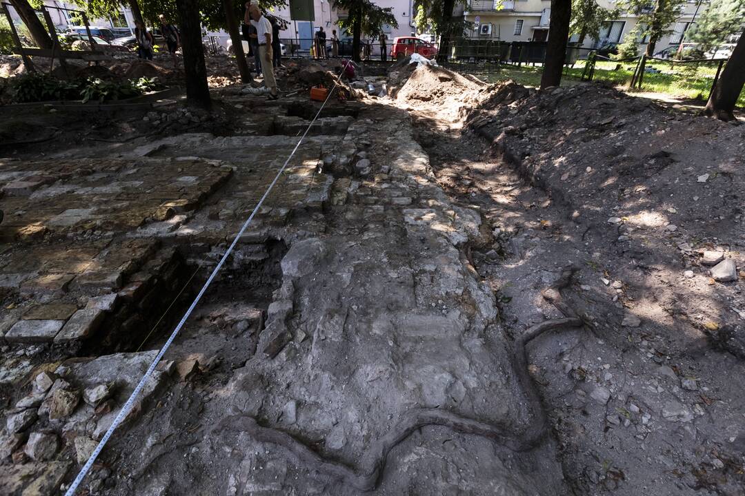 Didžiosios sinagogos archeologiniai radiniai