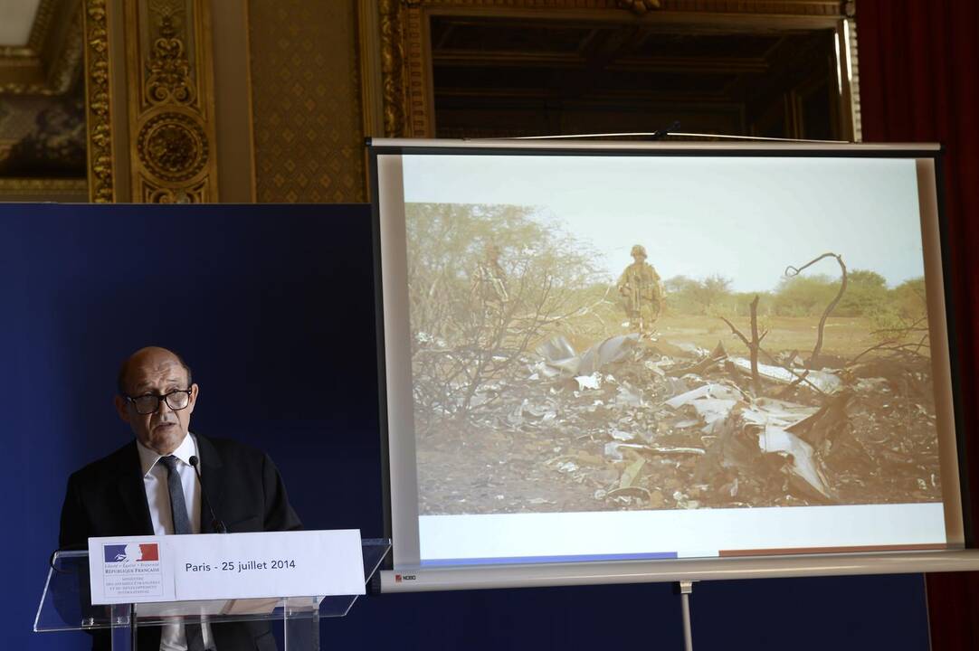 „Air Algerie“ lėktuvo nuolaužos