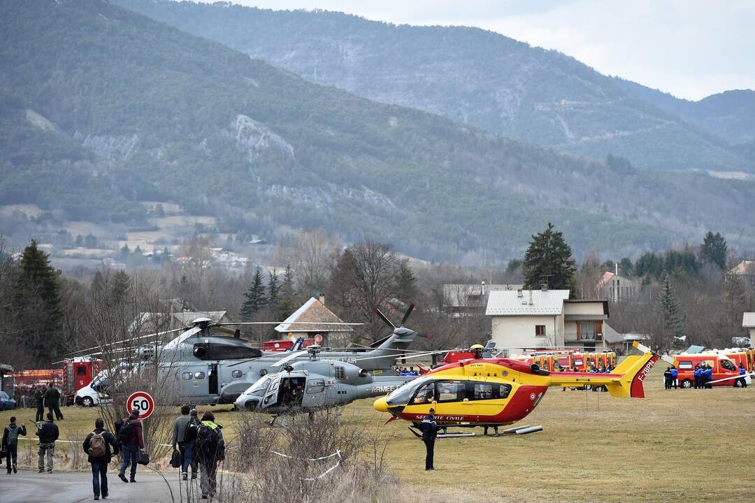 Alpėse sudužo „Germanwings“ lėktuvas