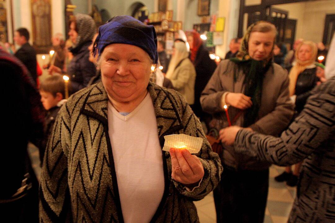 Rytų krikščionių Velykos laikinojoje sostinėje