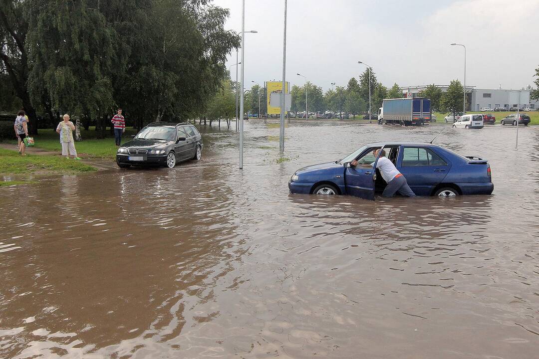 Skęstantys po liūties Kalniečiai