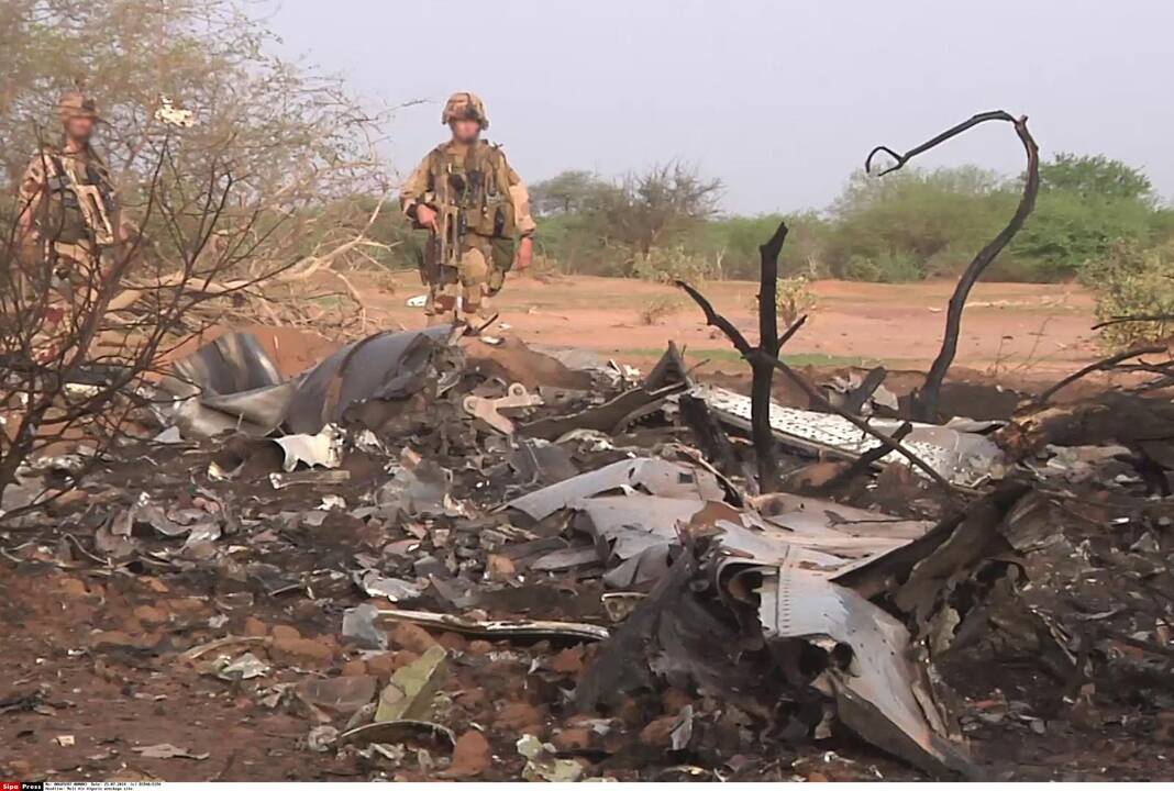 „Air Algerie“ lėktuvo nuolaužos