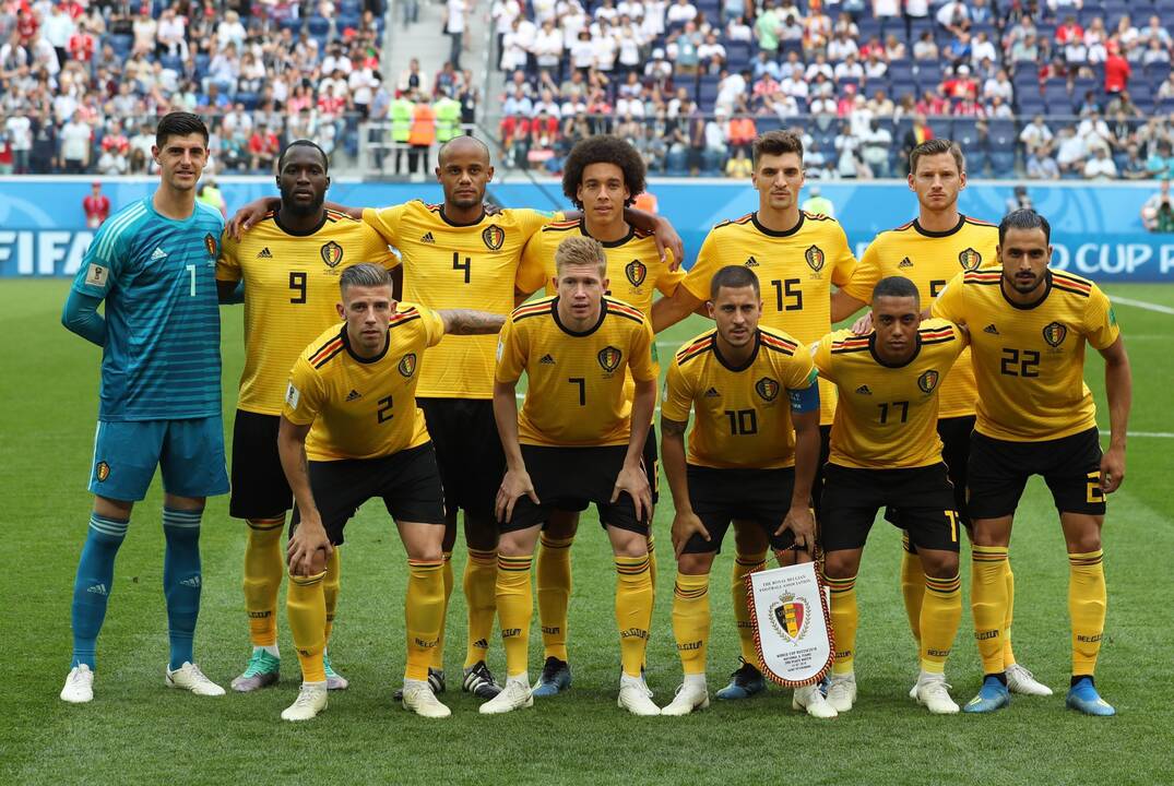 Pasaulio futbolo čempionatas: Belgija - Anglija 2:0