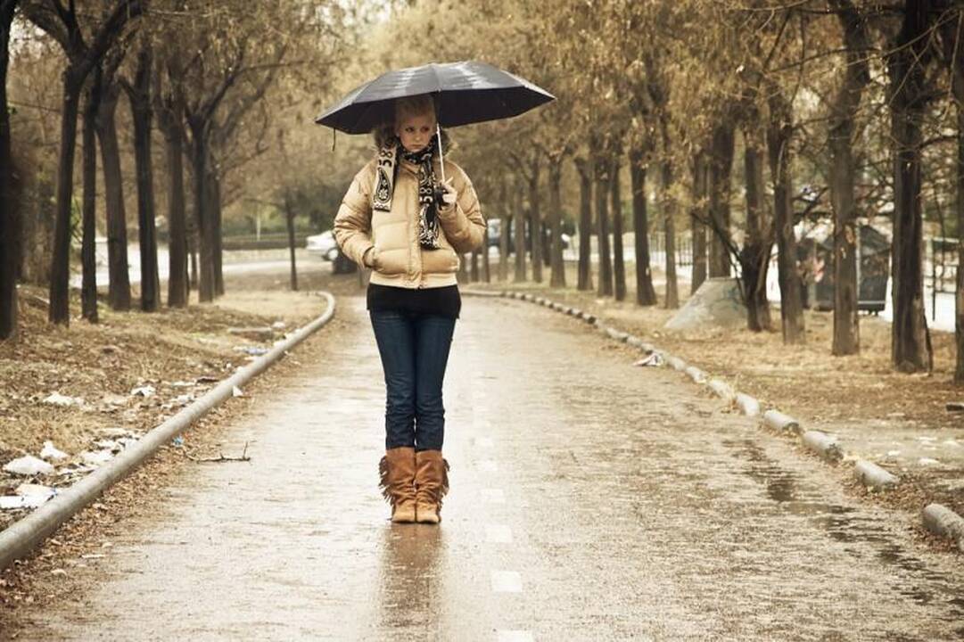 Palengva atpėdina žiema, bet per šventes lis