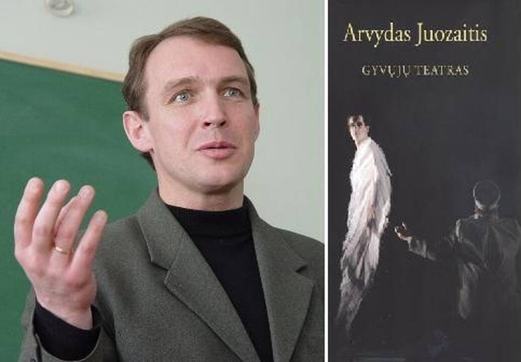 Klaipėdoje – A.Juozaičio pjesių knygos „Gyvųjų teatras“ sutiktuvės