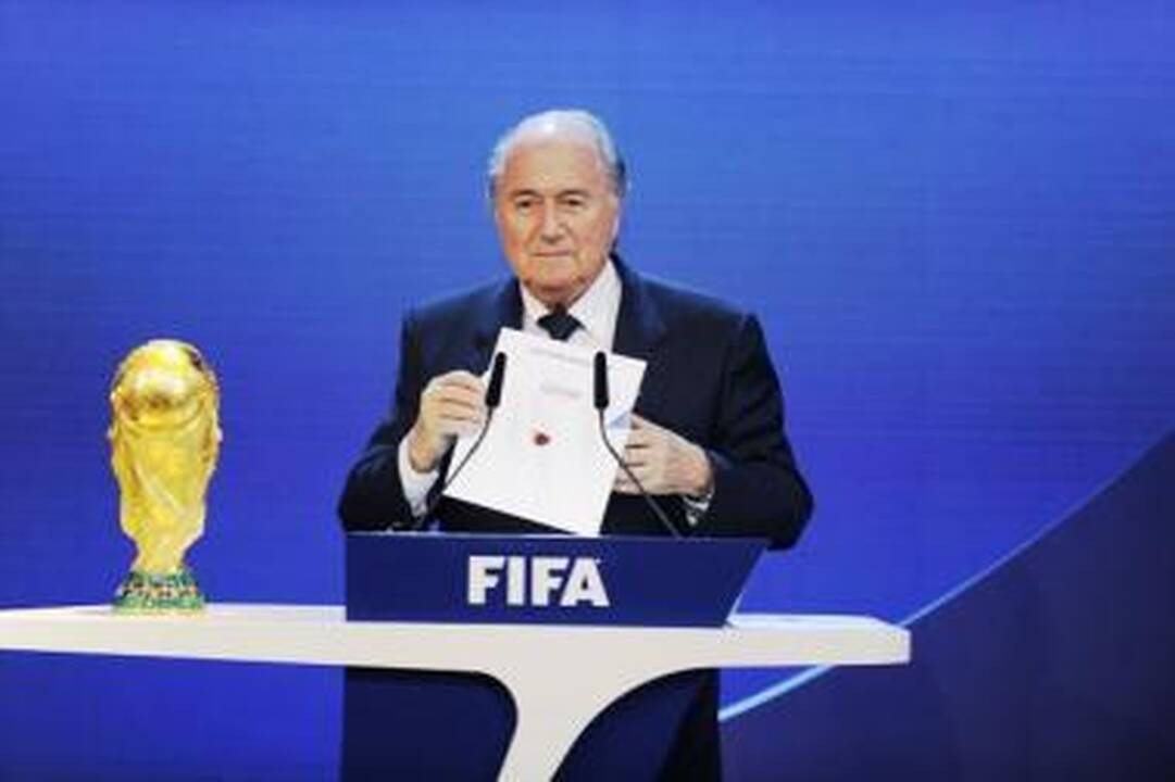 2018 m. pasaulio futbolo čempionatas vyks Rusijoje, o 2022 m. – Katare (papildyta)