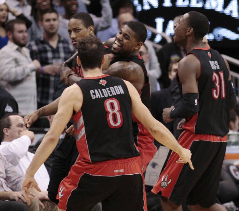 D. DeRozano metimas aidint sirenai išplėšė „Raptors“ pergalę