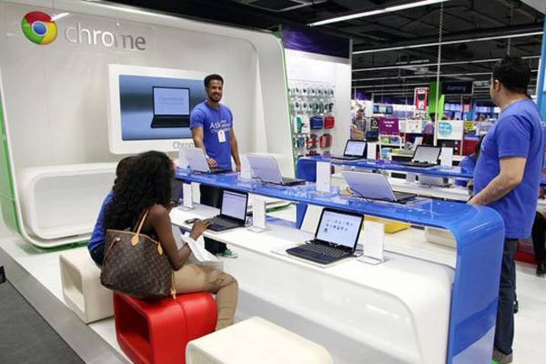 „Google“ atidarė pirmąją mažmeninės prekybos parduotuvę